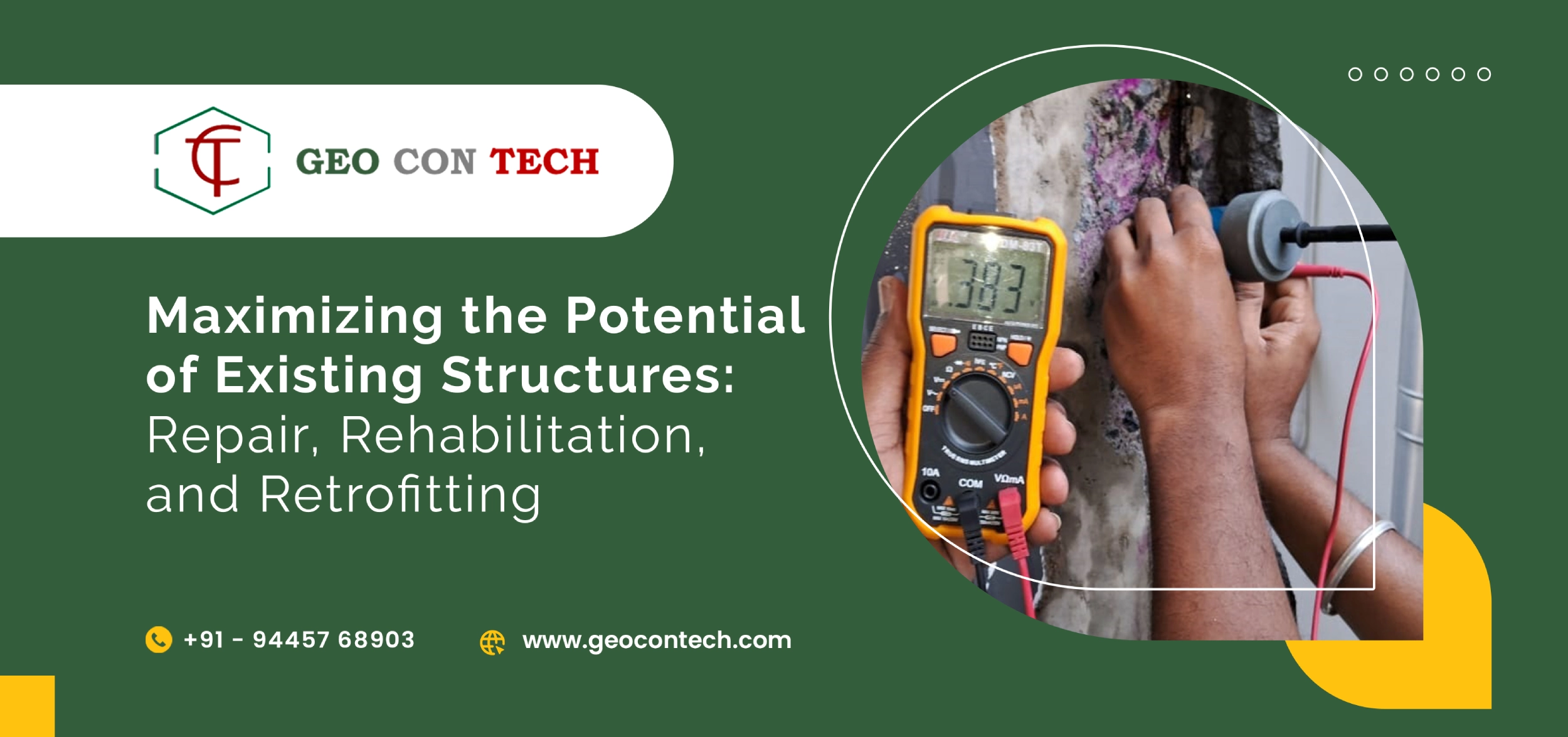 Maximizing the Potential of Existing Structures: Repair, Rehabilitation, and Retrofitting